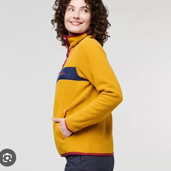 Cotopaxi Women’s Teca T Snap Pullover Fleece Jacket Honeycomb - Picture 4 of 11